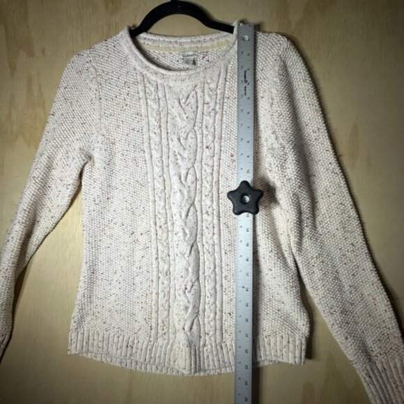 LL Bean Women’s Crewneck Pullover Sweater Henley Size Small - Picture 6 of 9